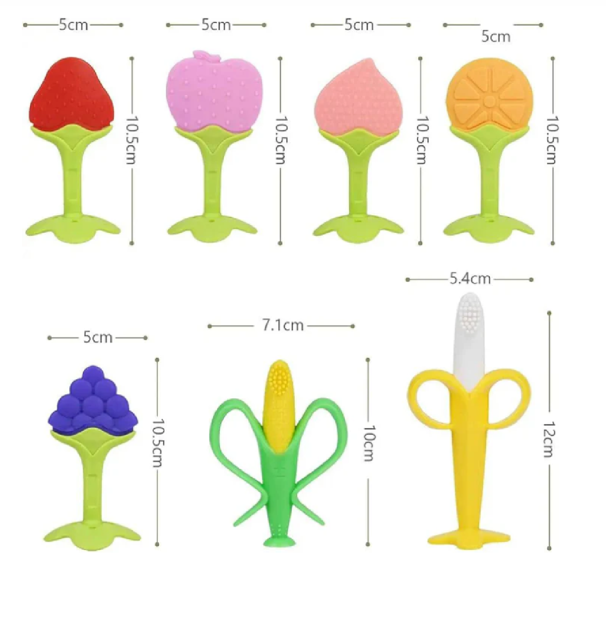 Silikonové kousátko - JABLKO