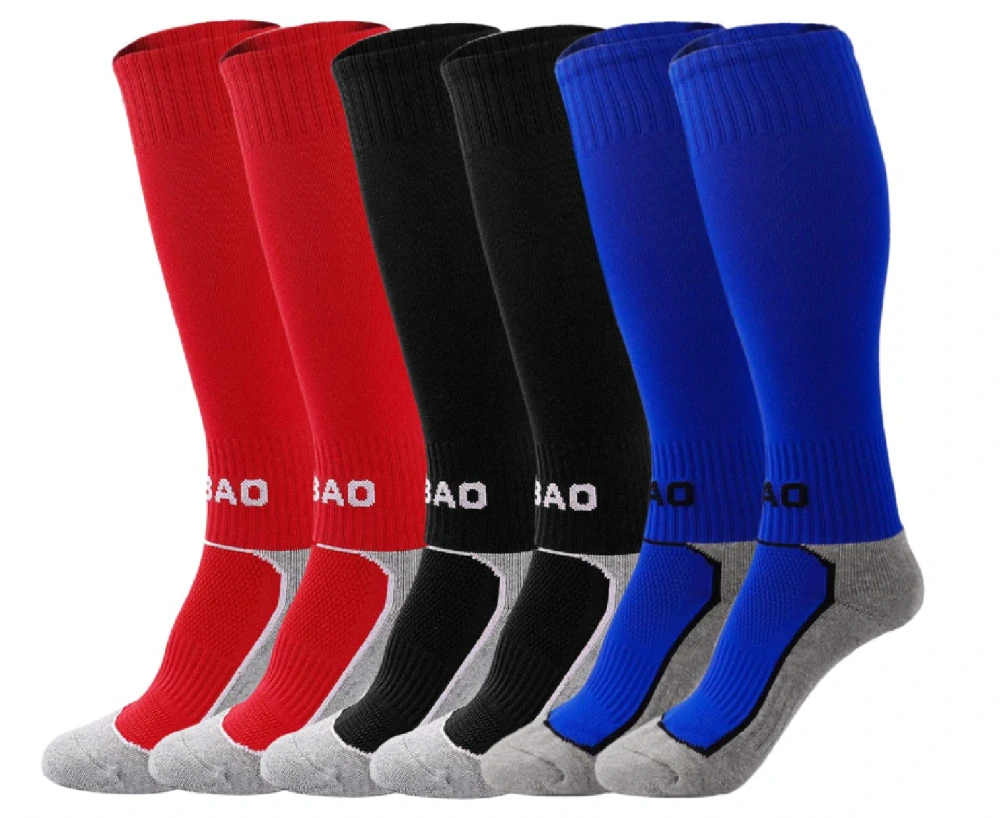 Fotbalové ponožky - ČERNÉ (8-12 let) M 