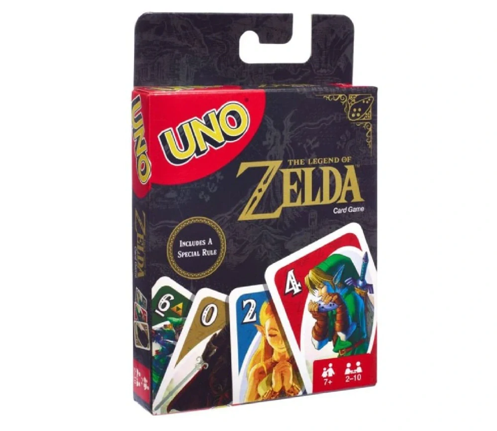 Hra Uno karty - THE LEGEND OF ZELDA - S VADOU