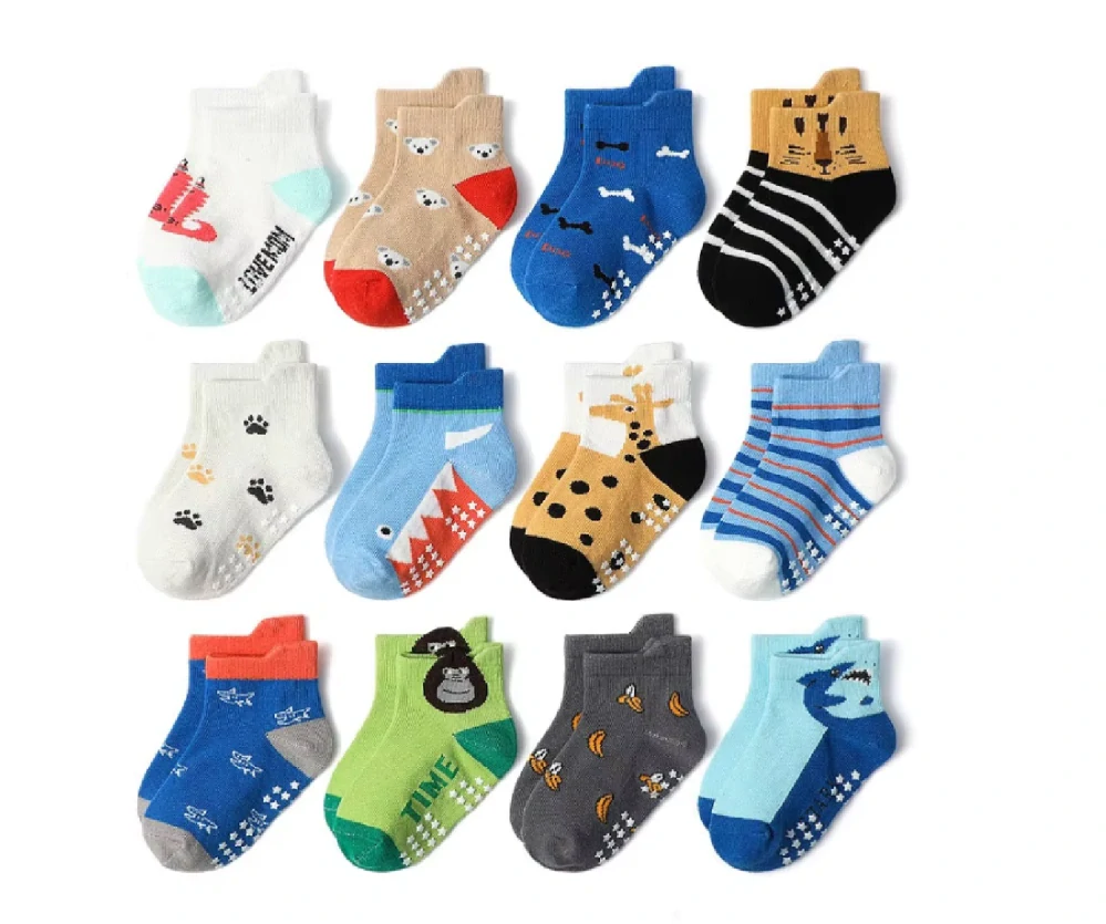 Protiskluzové ponožky - K - (0-12 m) S