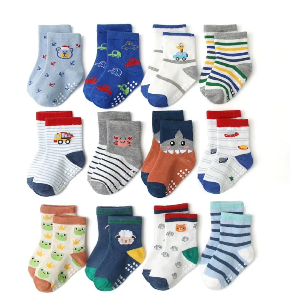 Protiskluzové ponožky - OVEČKA - (0-12 m) S