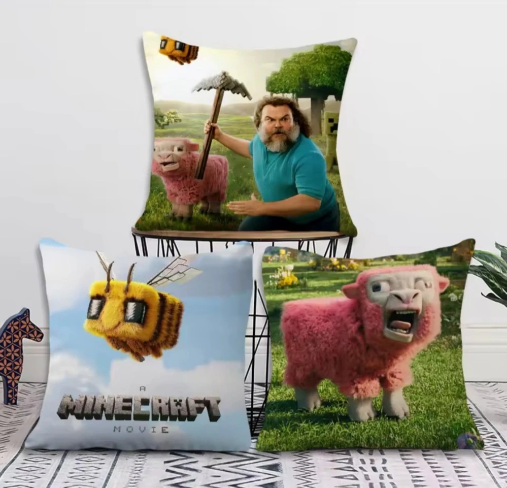 Povlak na polštář - MINECRAFT FILM - CREEPER - 30 cm