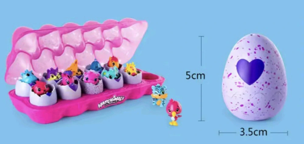 Sběratelské mini vajíčko HATCHIMALS - SEASON 1 - ORANŽOVÉ