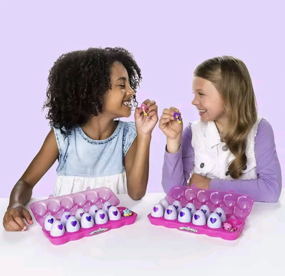 Pouzdro na 12 ks vajíček HATCHIMALS - SVĚTLE RŮŽOVÉ