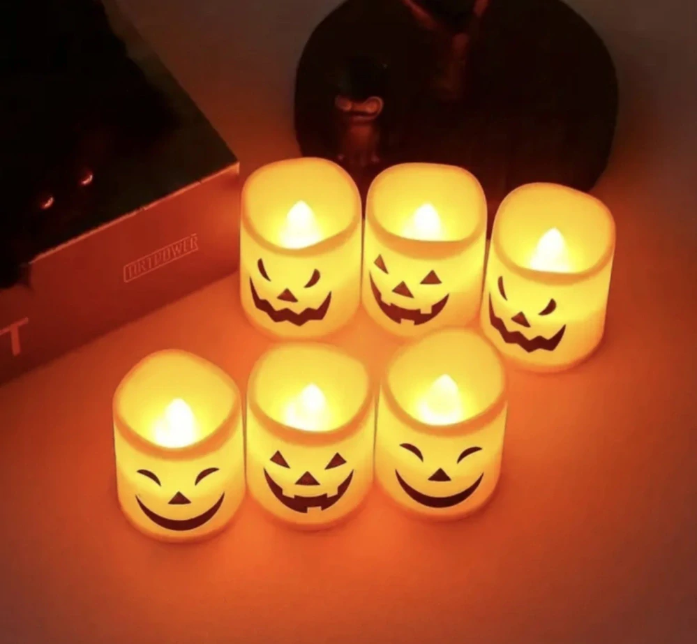 Mini světýlka na HALLOWEEN - 6 ks