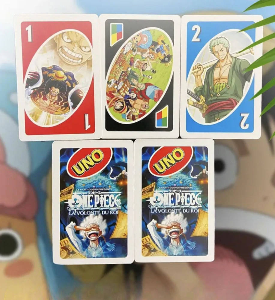 Hra Uno karty - SPECIÁLNÍ EDICE - pohádka ONE PIECE - S VADOU
