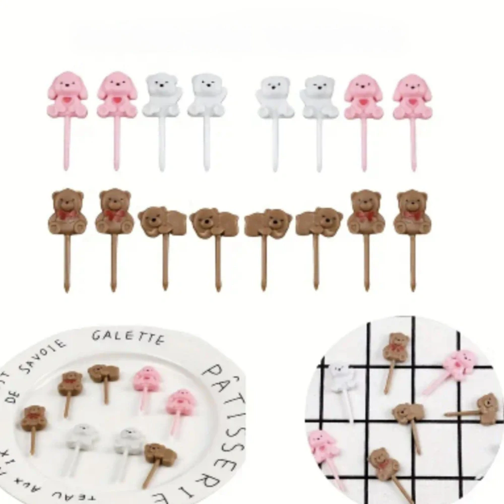 Napichovátka - PEJSCI A MEDVÍDCI - 8 ks