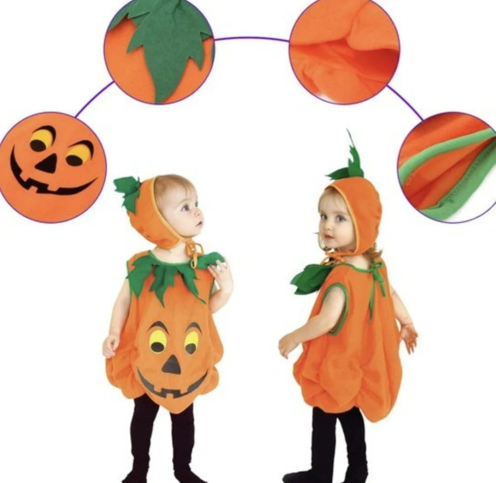 Dětský kostým - HALLOWEEN - DÝNĚ (3-6 let)