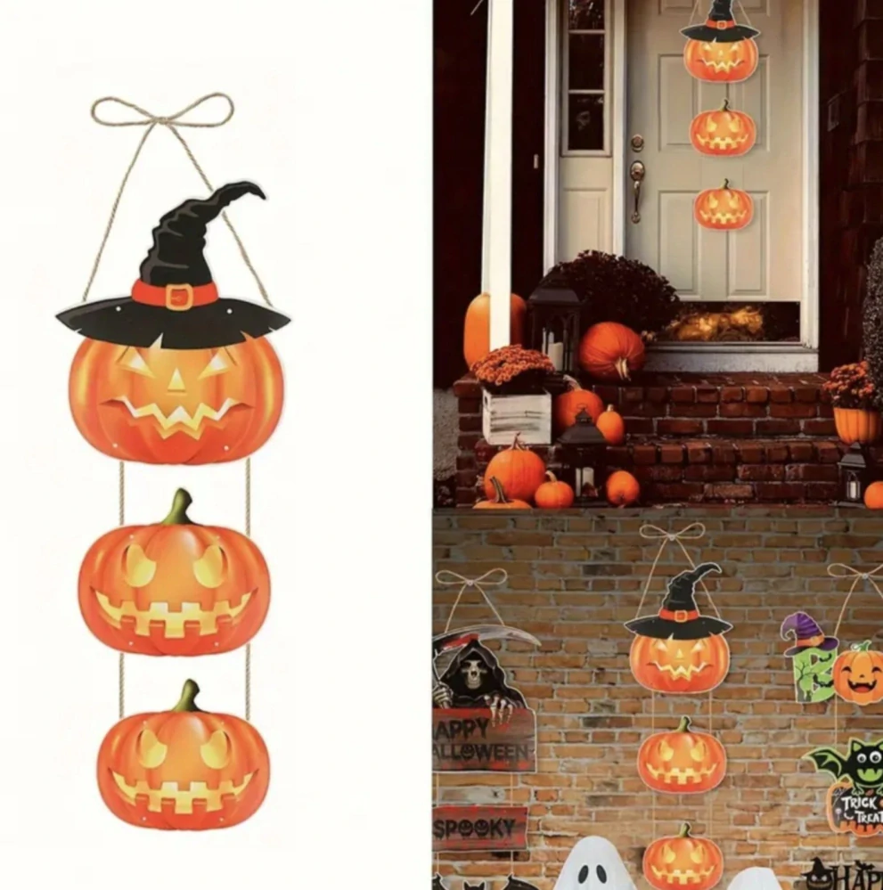 Papírová dekorace - HALLOWEEN - DÝNĚ (A)