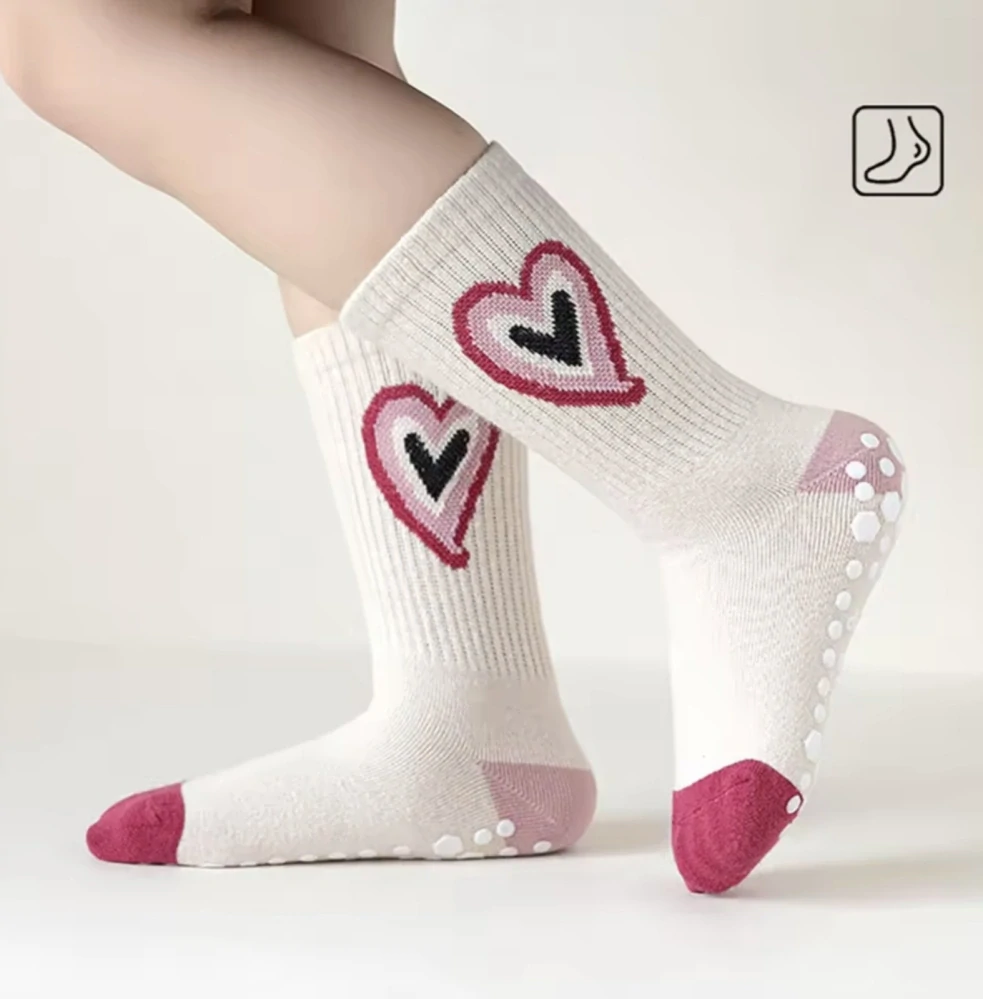 Protiskluzové ponožky - BÉŽOVÉ (A) - (4-6 let)