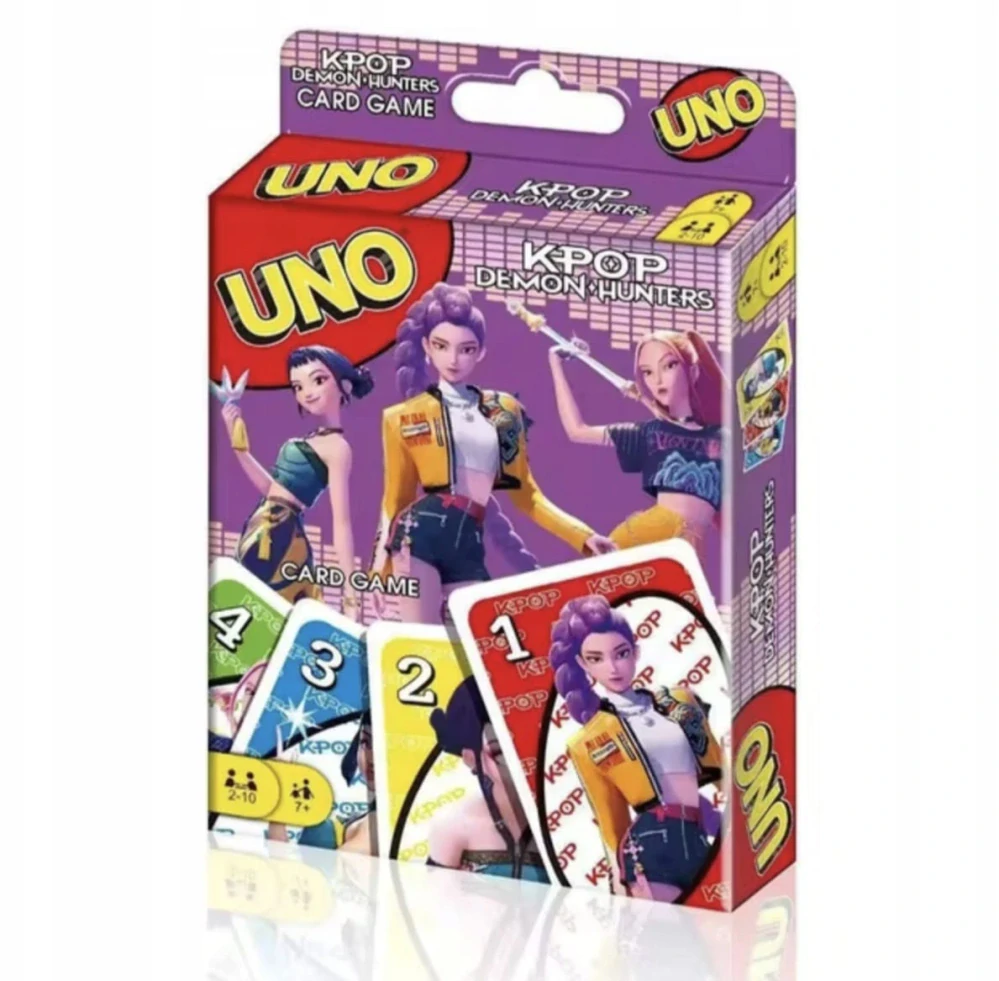 Hra Uno karty - KPOP DEMON HUNTERS - KPOP LOVKYNĚ DÉMONŮ