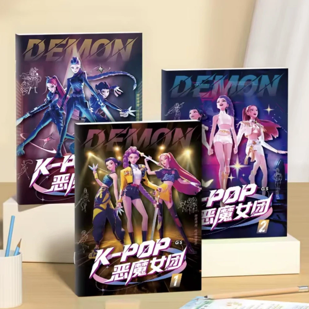 Kpop omalovánky DEMON HUNTERS - 3. DÍL (SÉRIE A)