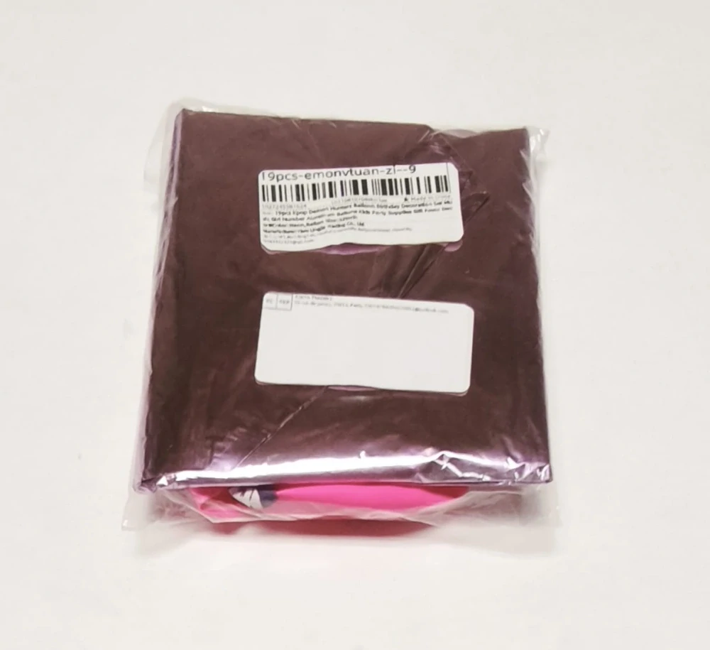 Set balónků k narozeninám - KPOP DEMON HUNTERS - KPop Lovkyně démonů - ČÍSLO 9 - 19 ks 