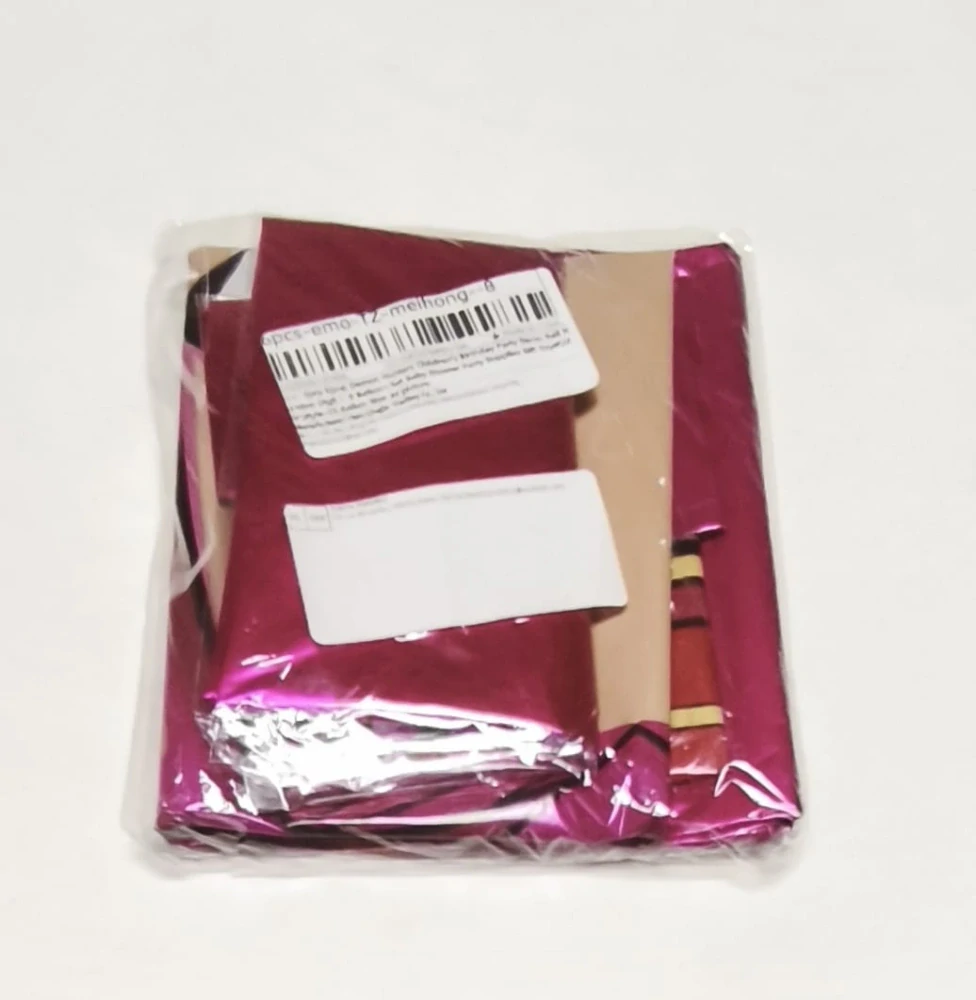 Narozeninový set fóliových balónků KPOP - MIRA - číslice "8" - 6 ks