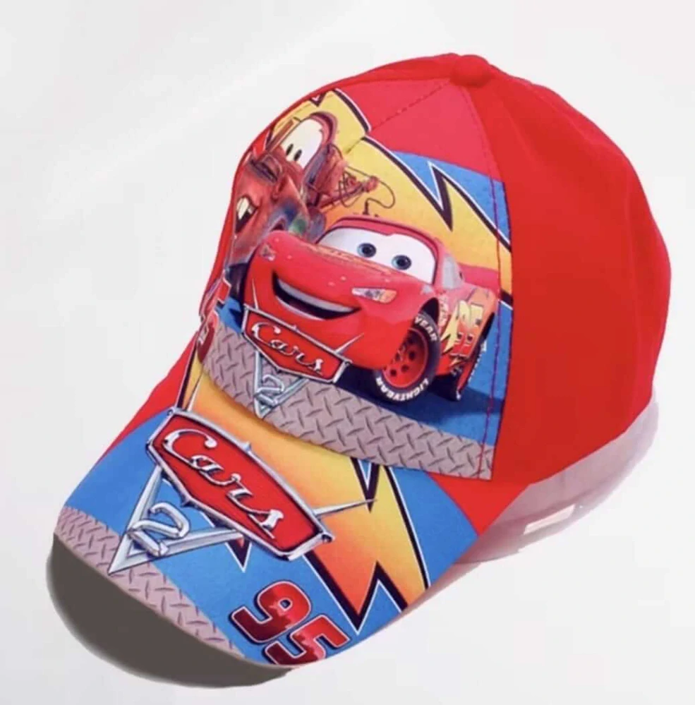 Dětská kšiltovka – Cars 2: World Grand Prix - ČERVENÁ (3-7 let)