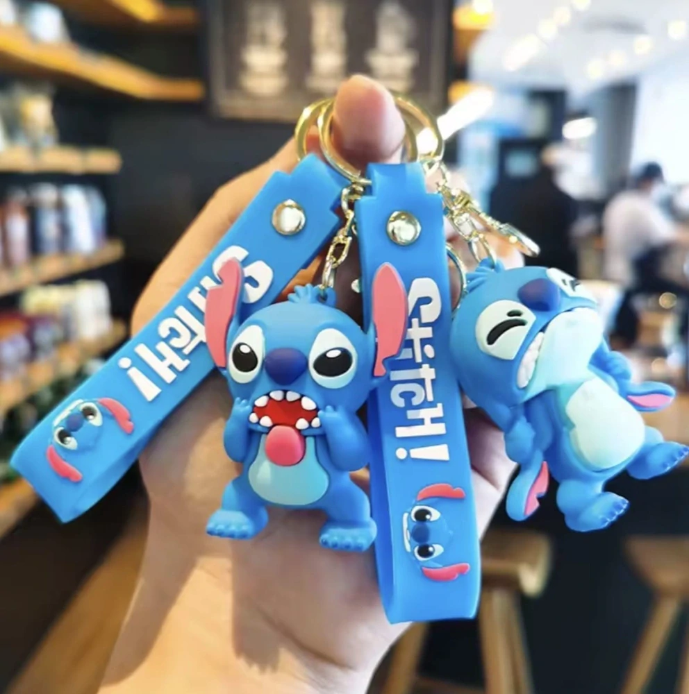 Přívěsek na klíče - 3D klíčenka - STITCH - B