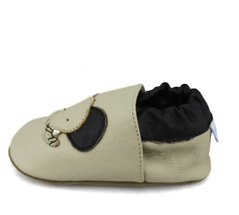 Kožené capáčky - SLONÍK (6-12m)