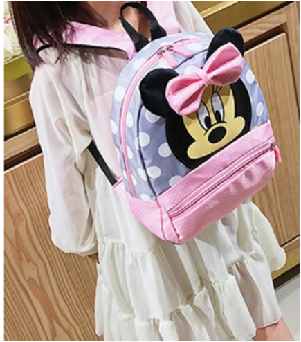 Batůžek (L) - MINNIE MOUSE - RŮŽOVÝ