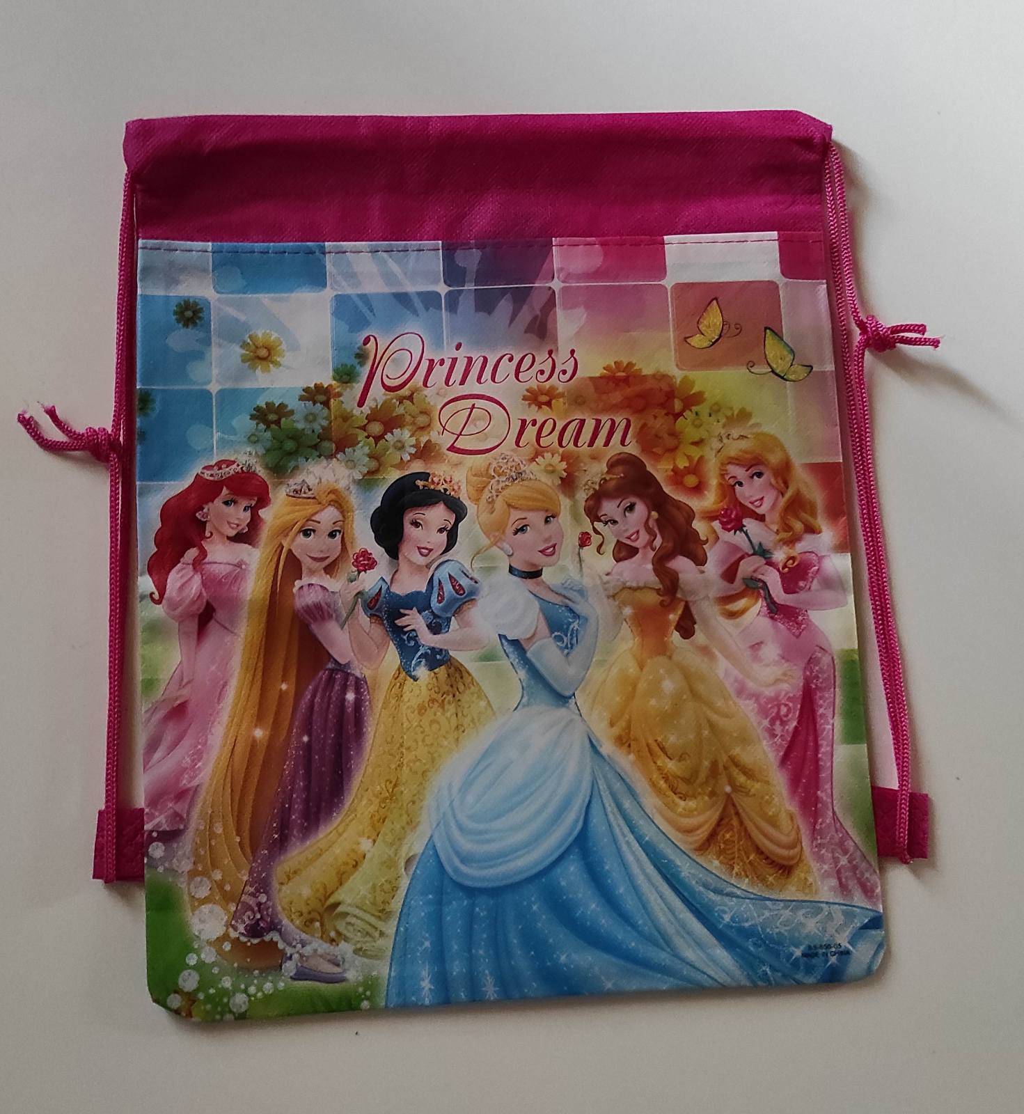 Sáček na přezůvky - DISNEY PRINCEZNY 1