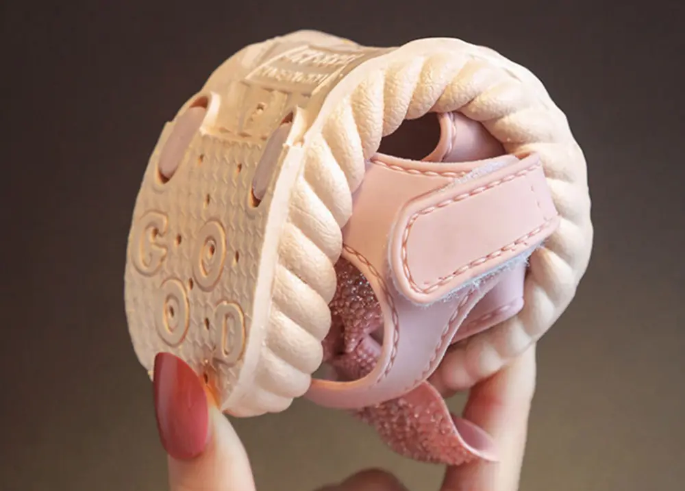 Sandálky s mašlí - RŮŽOVÉ (2-3 roky)