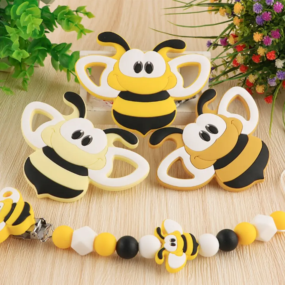 Silikonové kousátko - VČELKA