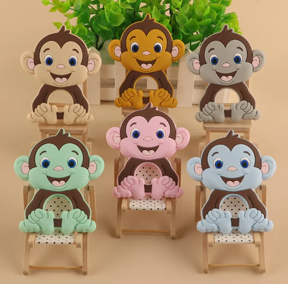 Silikonové kousátko - OPIČKA