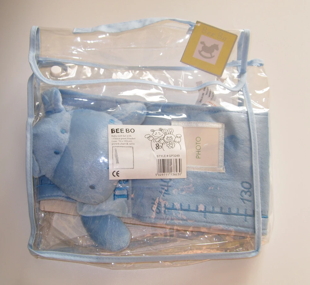 Dětský plyšový metr pro kluka jménem Daniel - MODRÝ HROCH