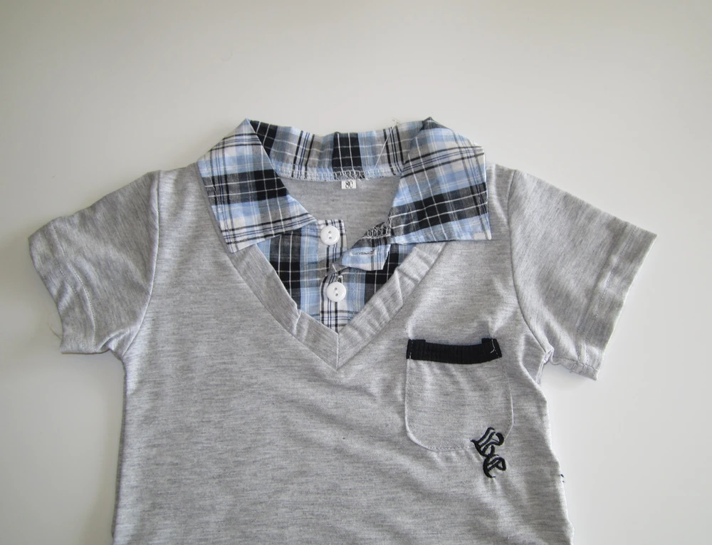 Overálek s krátkým rukávem