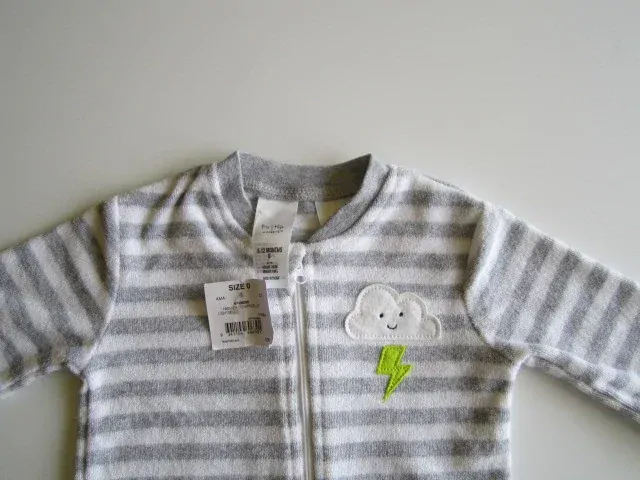 Teplý froté overálek