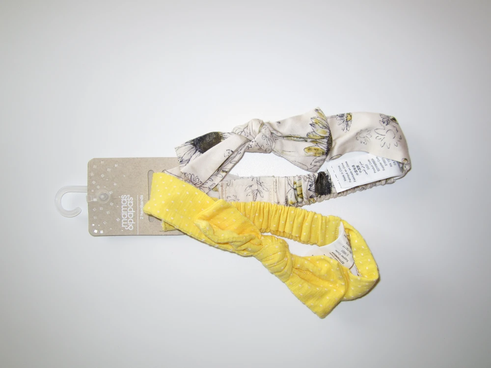 Set čelenek s mašlí - 2 kusy