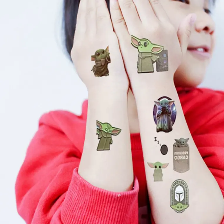 Dětské dočasné tetování - STAR WARS - YODA