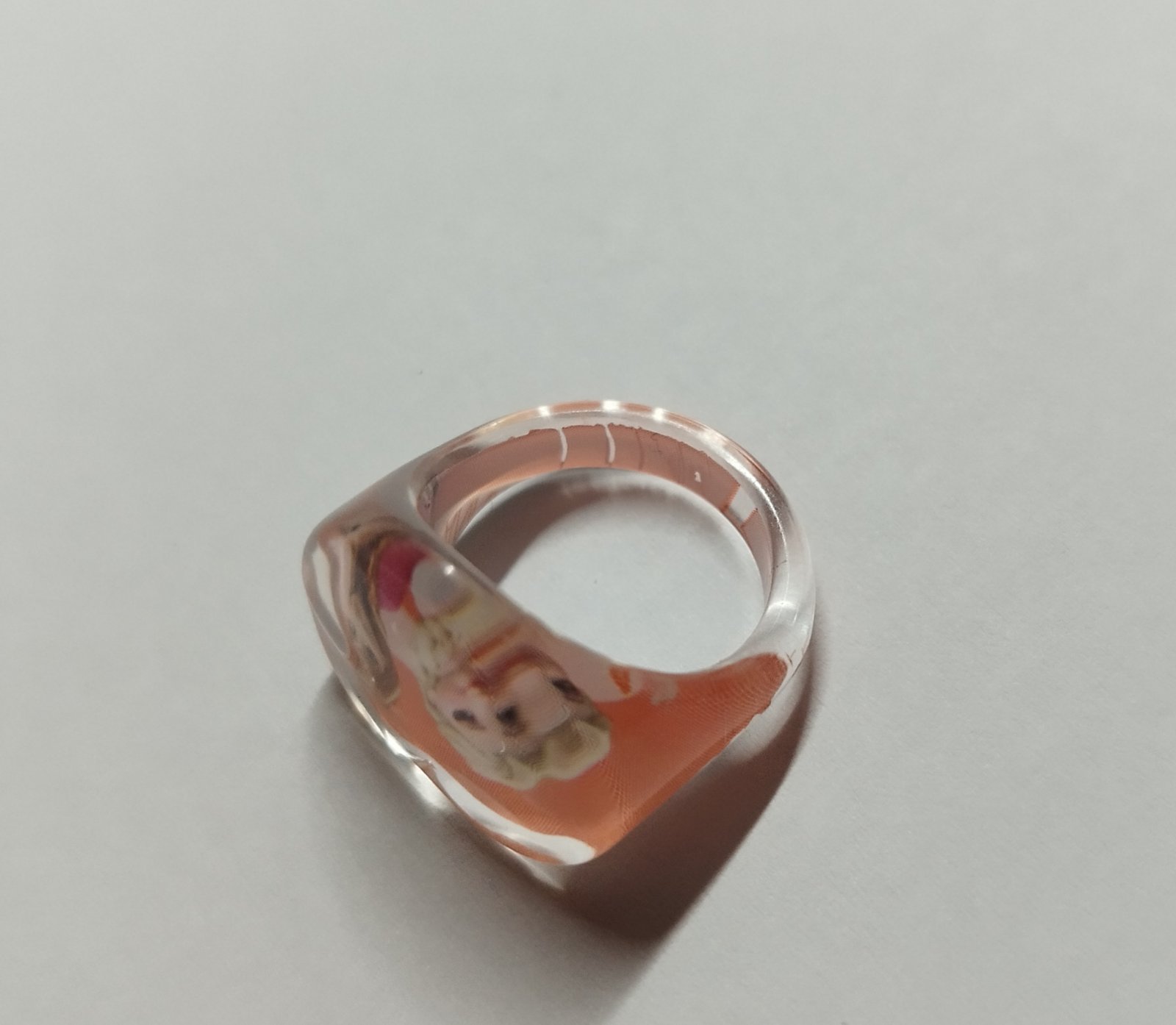 Prstýnek - LEDOVÉ KRÁLOVSTVÍ SRDÍČKO - Anna a Elsa 1 - S vadou 2