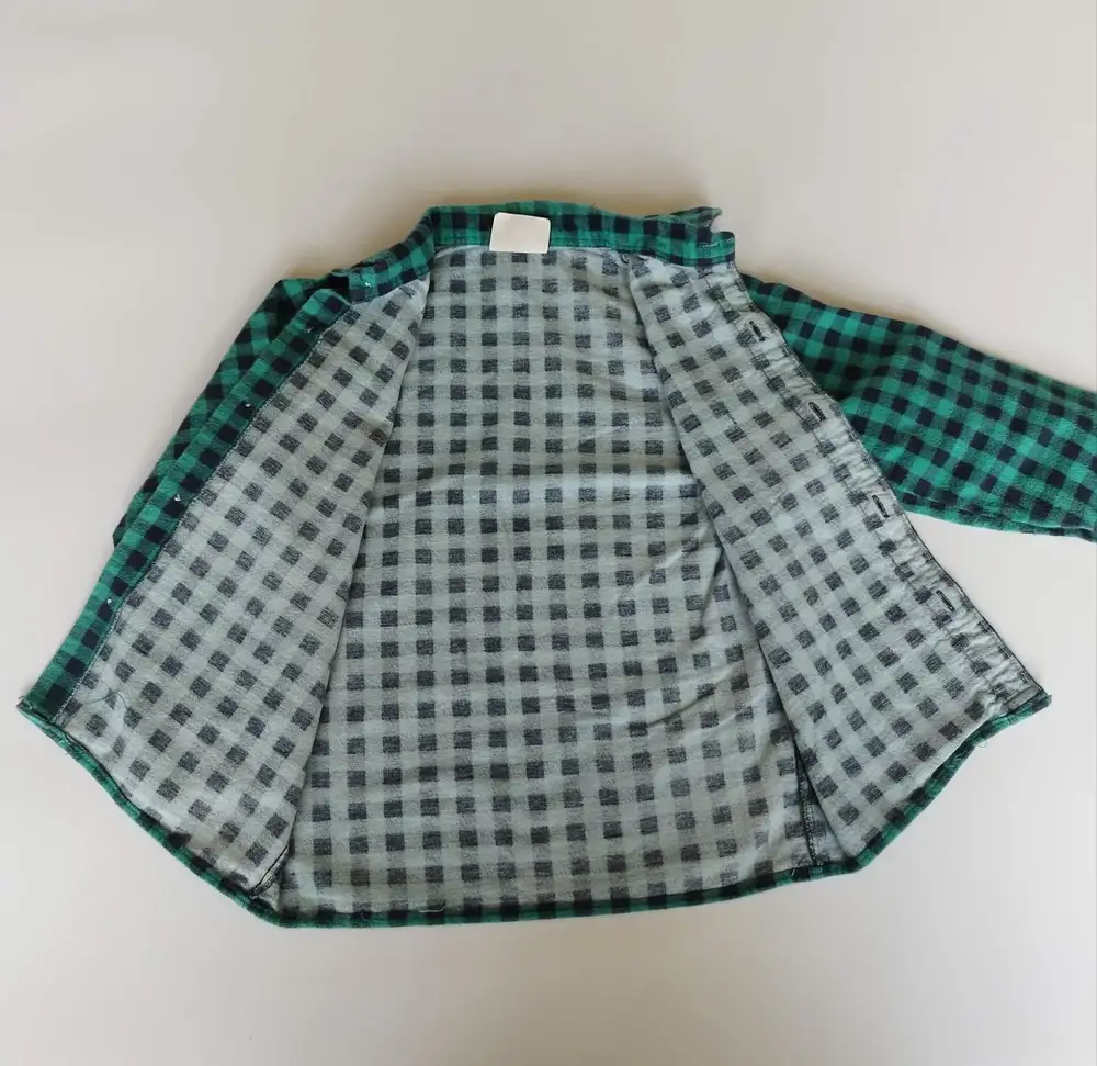 Flanelová košile s dlouhým rukávem