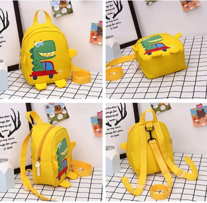 Mini batůžek - DRÁČEK - ZELENÝ