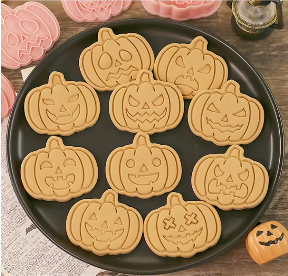 3D vykrajovátka na sušenky - HALLOWEEN - TYKVE - 10 ks