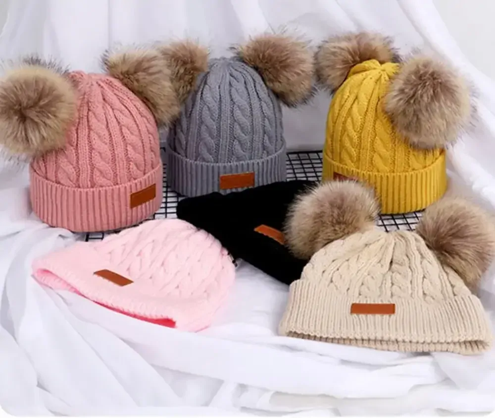 Zimní čepice - ŽLUTÁ