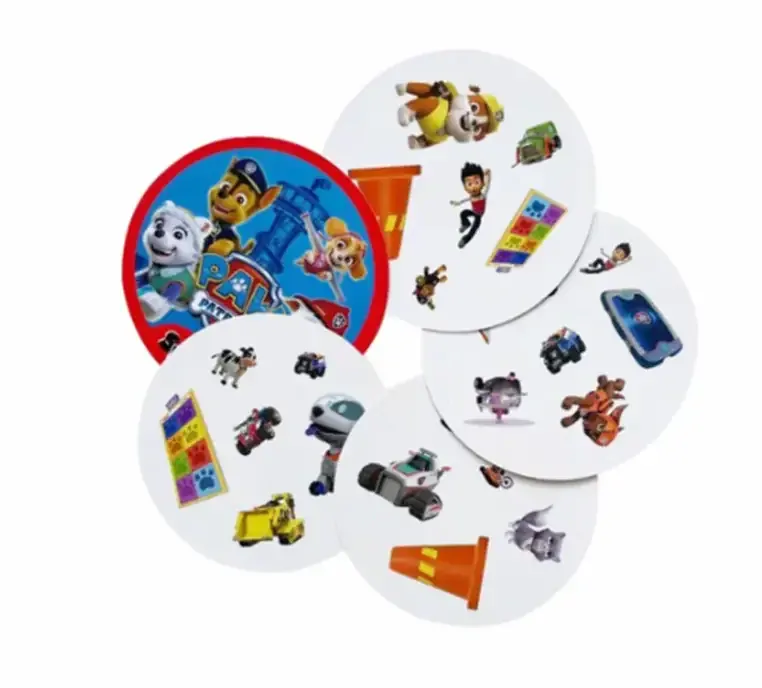 Postřehová hra Dobble-Spot it - PAW Patrol (Tlapková patrola) - S VADOU