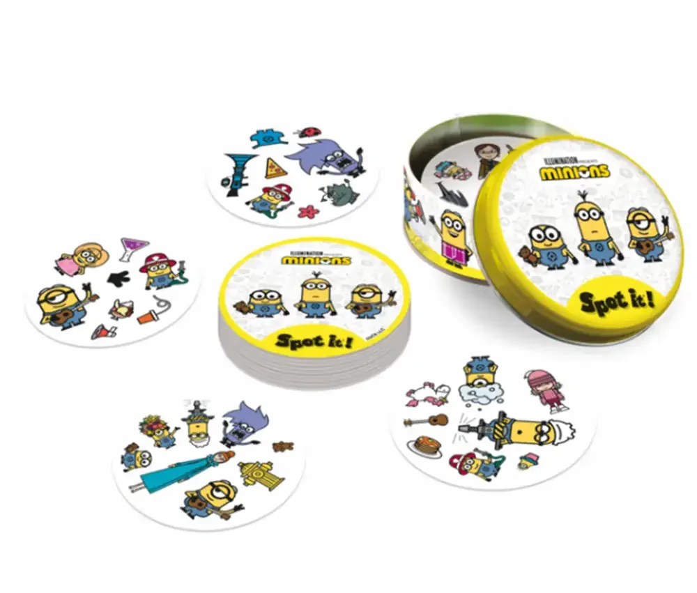 Postřehová hra Dobble-Spot it - Mimoni - Minions - S VADOU