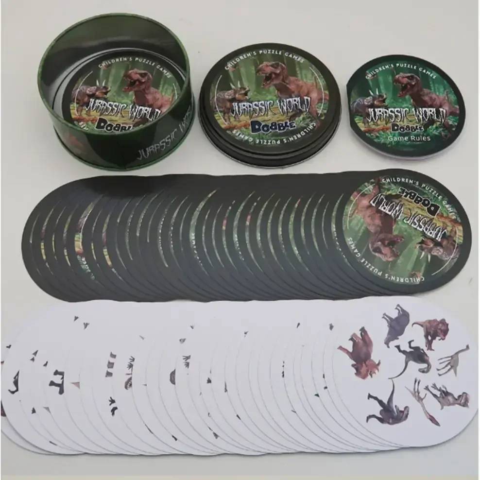Postřehová hra Dobble - Jurassic world (Jurský park)