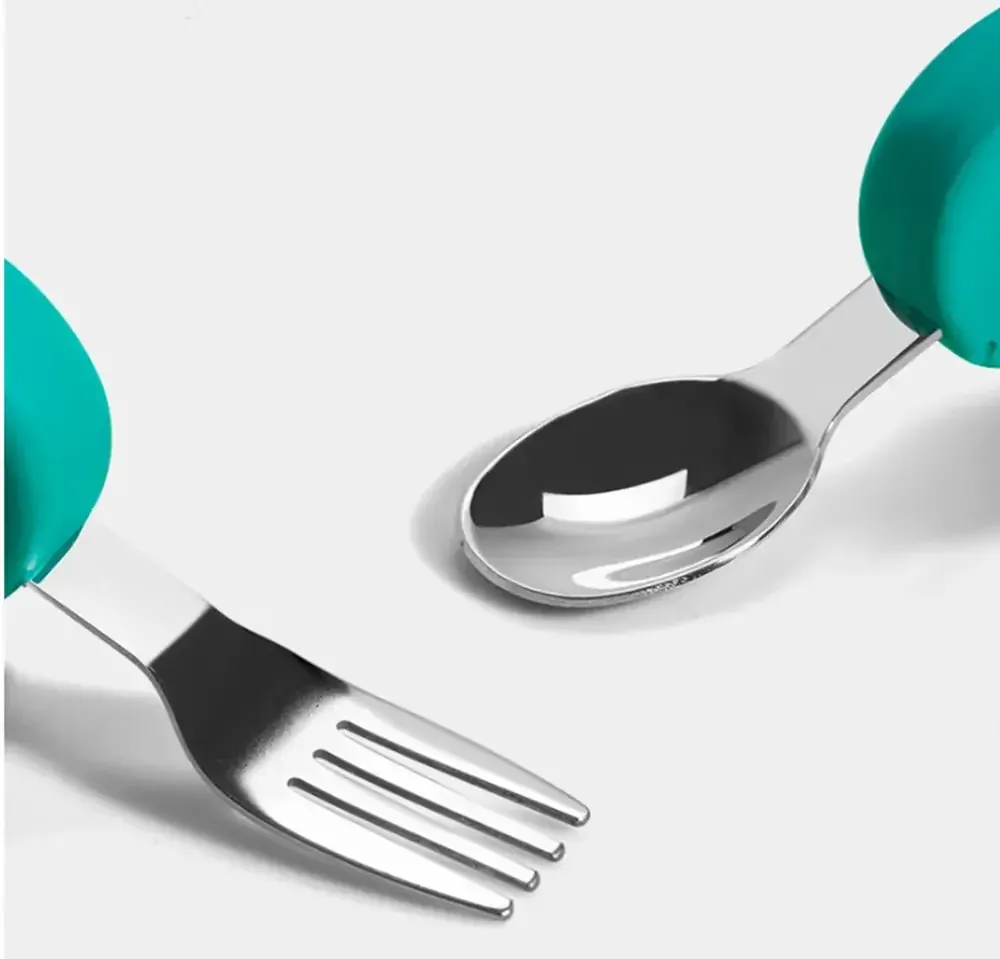 Příbor pro nejmenší (KLASIK) - SLONÍK - ZELENÝ