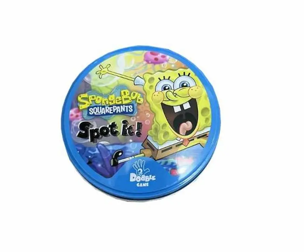 Postřehová hra Dobble-Spot it - SPONGE BOB - S VADOU