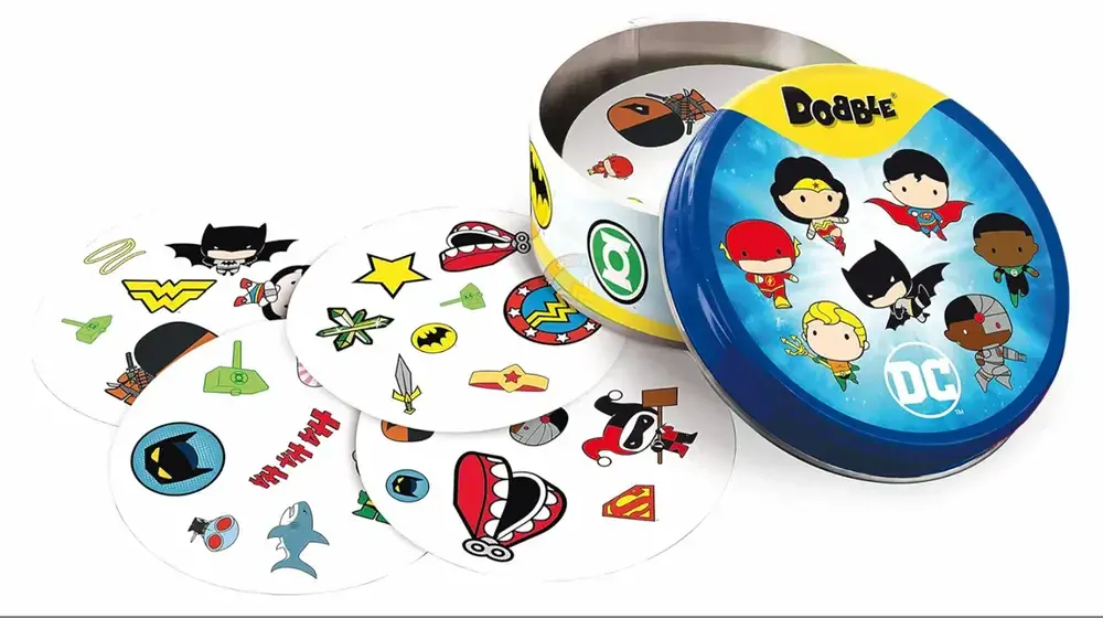 Postřehová hra Dobble-Spot it - DC COMICS