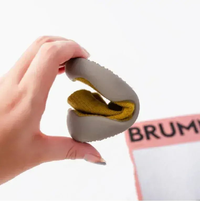 Barefoot ponožky s podrážkou - ŽLUTÉ (18-24 m)