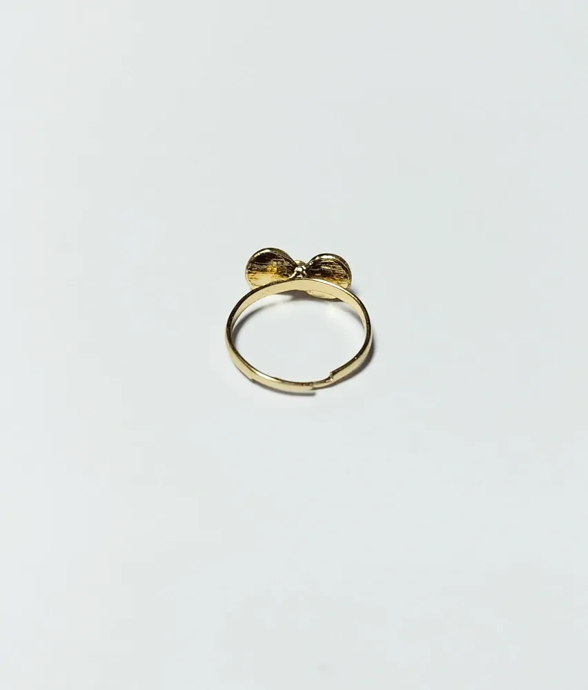 Nastavitelný prstýnek - ZLATÝ 2 - (S) 