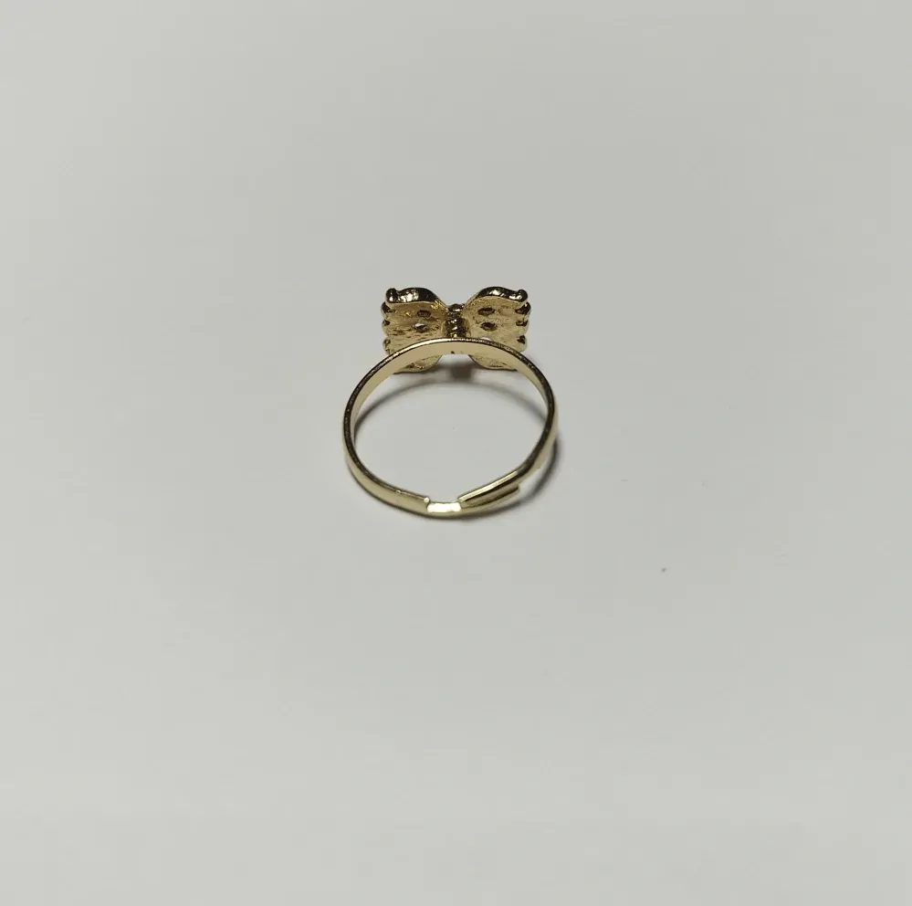 Nastavitelný prstýnek - ZLATÝ 7 - (S) 