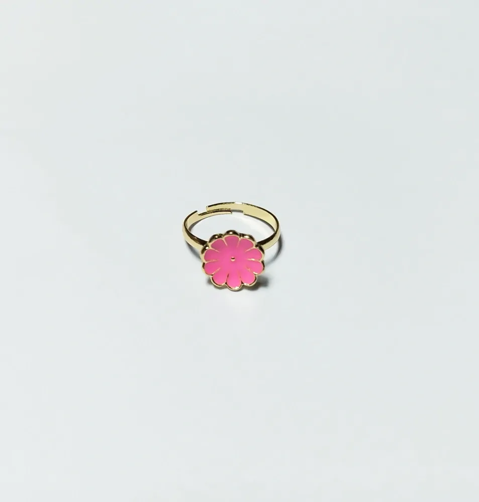 Nastavitelný prstýnek - ZLATÝ 34 - (S) 