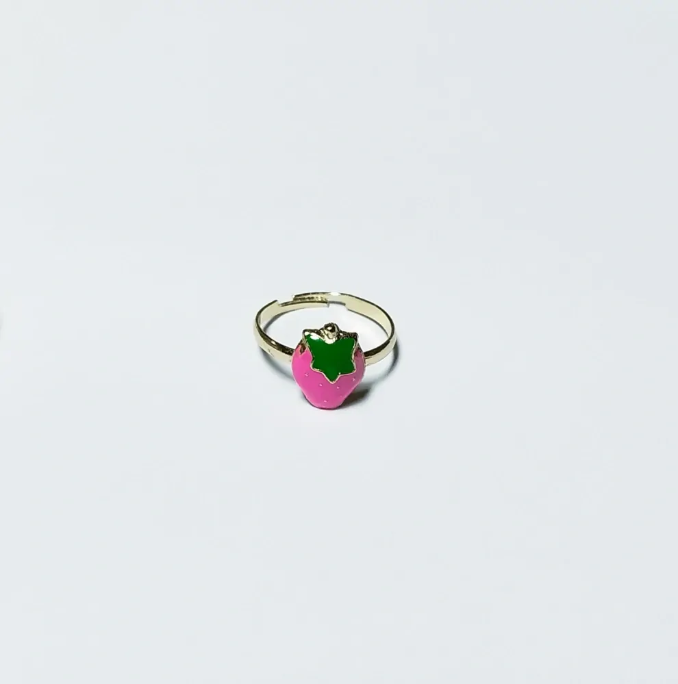 Nastavitelný prstýnek - ZLATÝ 47 - (S) 