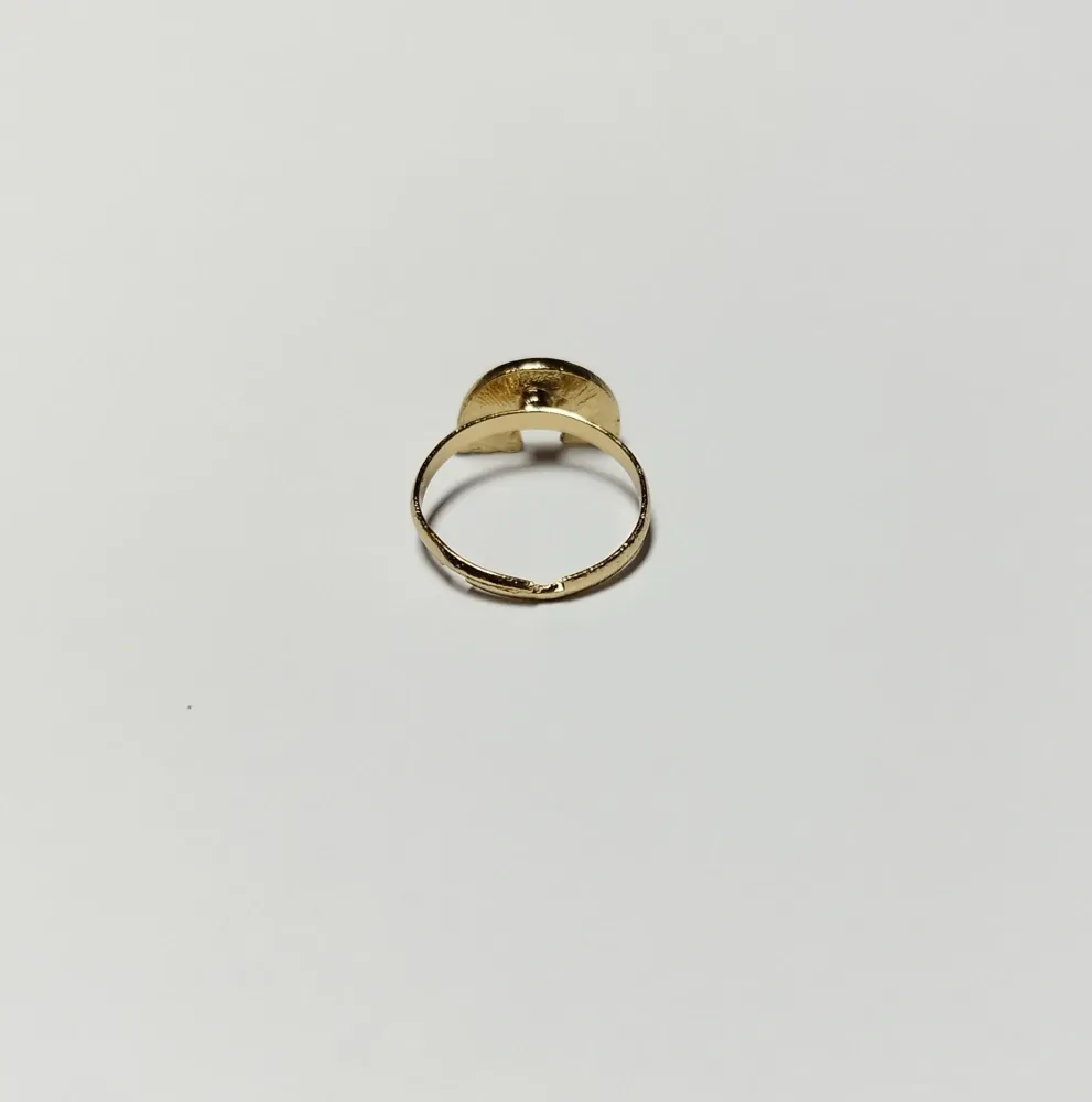 Nastavitelný prstýnek - ZLATÝ 50 - (S) 