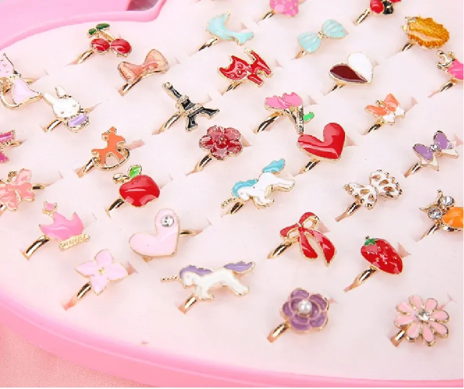 Nastavitelný prstýnek - ZLATÝ 59 - (S) 