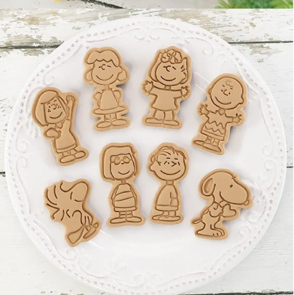 3D vykrajovátka na sušenky - SNOOPY - 8 ks 